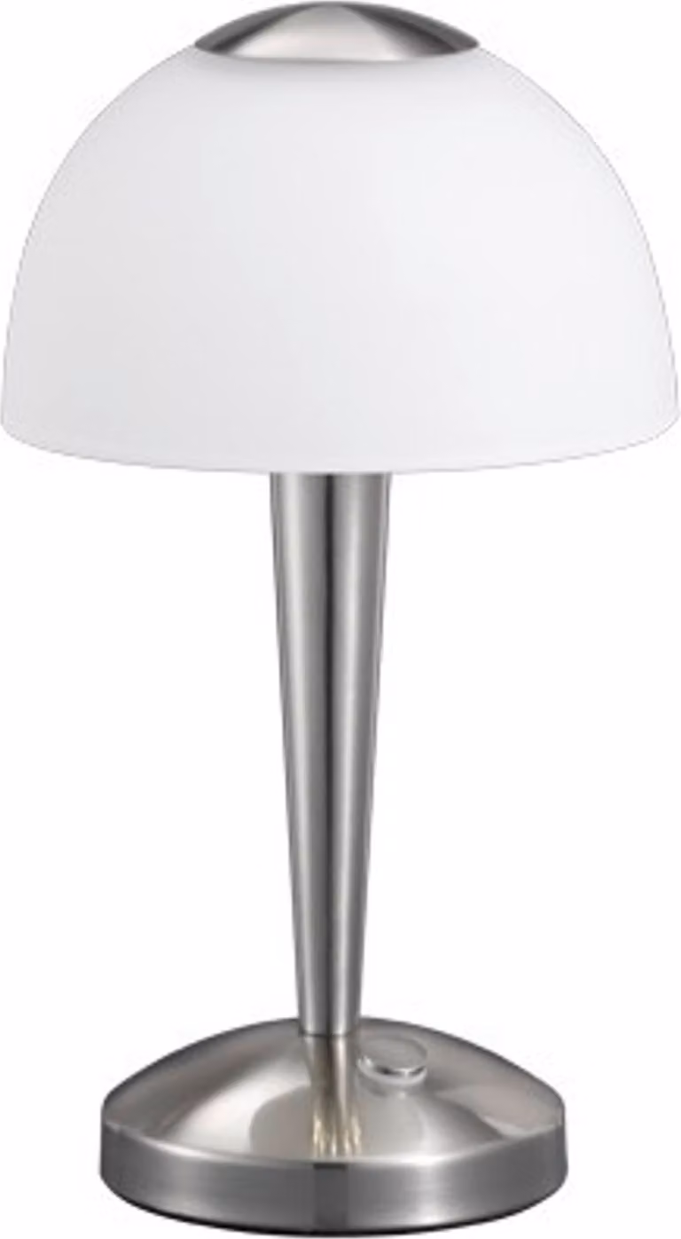 Lampada da tavolo VENTURA argento Trio 529990107