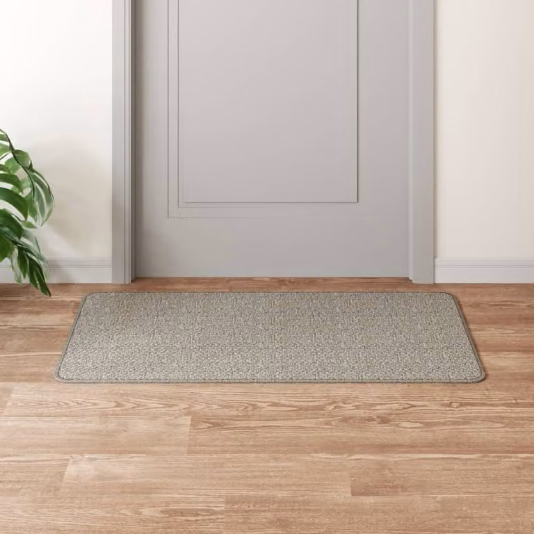 Tappeto a corsia vidaXL con aspetto sisal color grigio, L 100 cm x P 50 cm