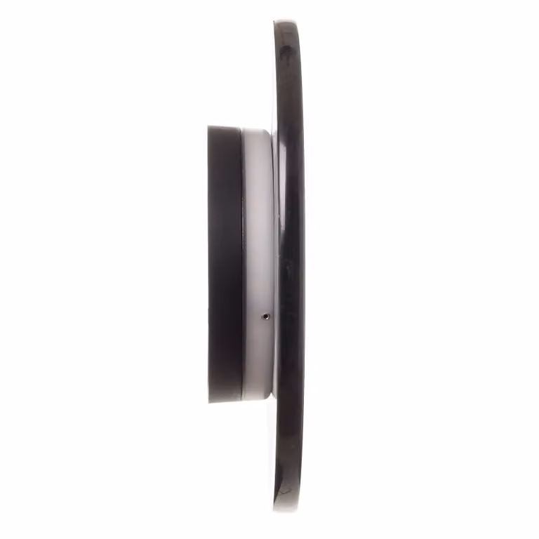 Wever & Ducré Lighting Applique da parete a LED Miles 3.0 round, dimmerabile, Nero, Soggiorno / Sala da pranzo, Pietra, Moderno, Applique a LED
