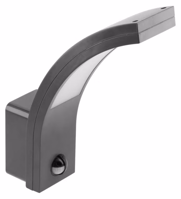 GTV Apparecchio LED per esterni LD-PAR10W40-10 PARIS con sensore, 10W, 4000K, 900lm,