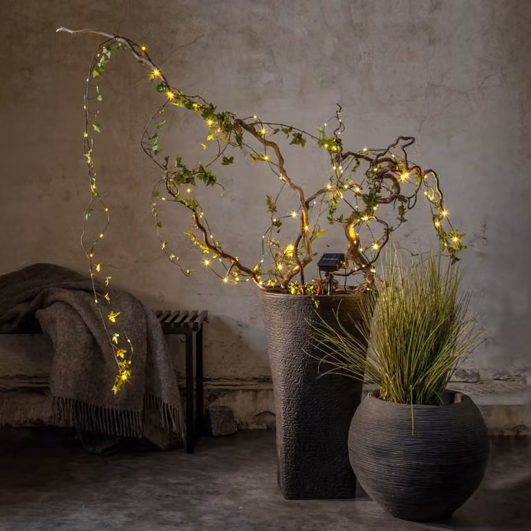 Star Trading 483-00, Catena decorativa luminosa, Verde, Verde, 100 lampadine, Lampadine non sostituibili, LED