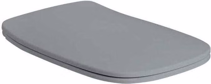 Sedile wc in termoindurente soft close grigio opaco | Mozart
