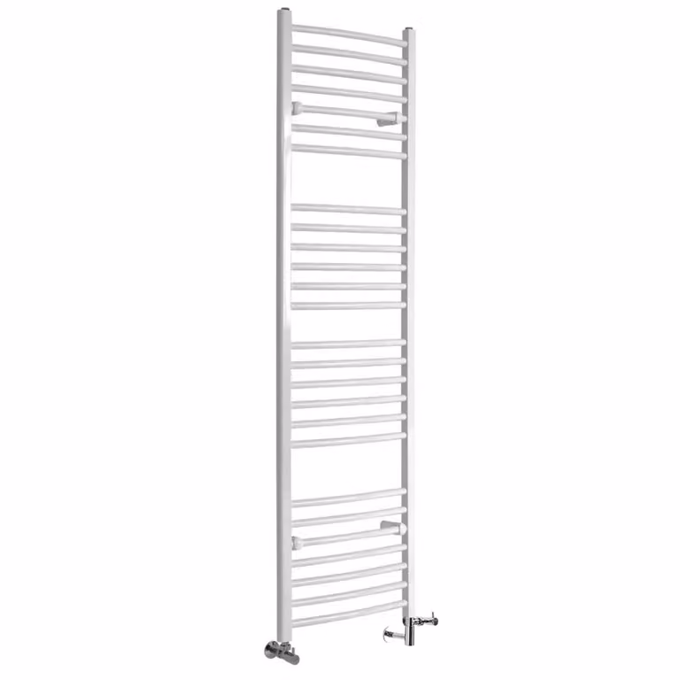 Scaldasalviette Misto Curvo - Termoarredo Bagno Bianco - 720W - Ive