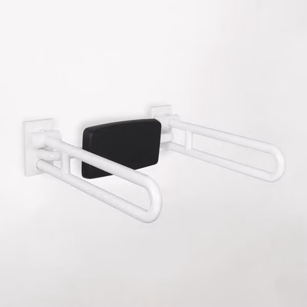 pba 01 Supporto posteriore 650-780x210x130mm per montaggio su maniglia di supporto pieghevole, nylon