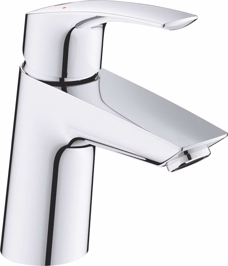 Grohe Eurosmart mitigeur monocommandé pour lavabo, S-Size, saillie 111mm, sans garniture de vidage, 23967003, 23967003