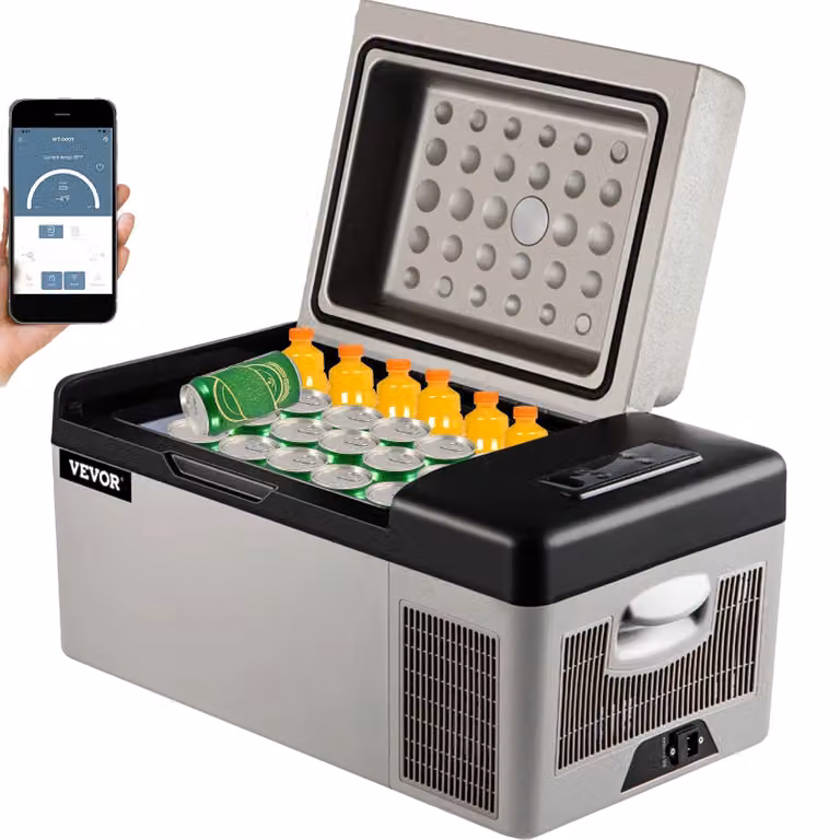 Frigorifero per auto, capacità 20L, tecnologia portatile e a compressore, 20L
