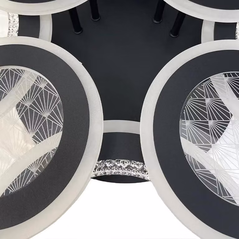 Lampada a soffitto a LED con telecomando, 200W - J3347/B