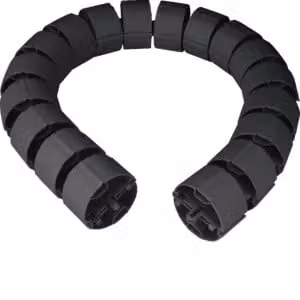 Hager RK19005, nero, polipropilene (PP), 1000 mm