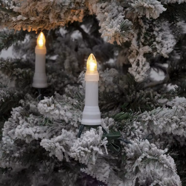 Konstsmide Christmas Catena luminosa LED top lampadine IP44 ambra 25 Topbirnen, Plastica