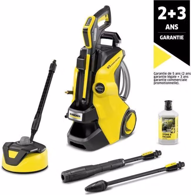 Idropulitrice Kärcher K5 Power Control Flex Home, 500 l/h, 2100 W, 145 bar, con pulitore per superfici T 5 incluso