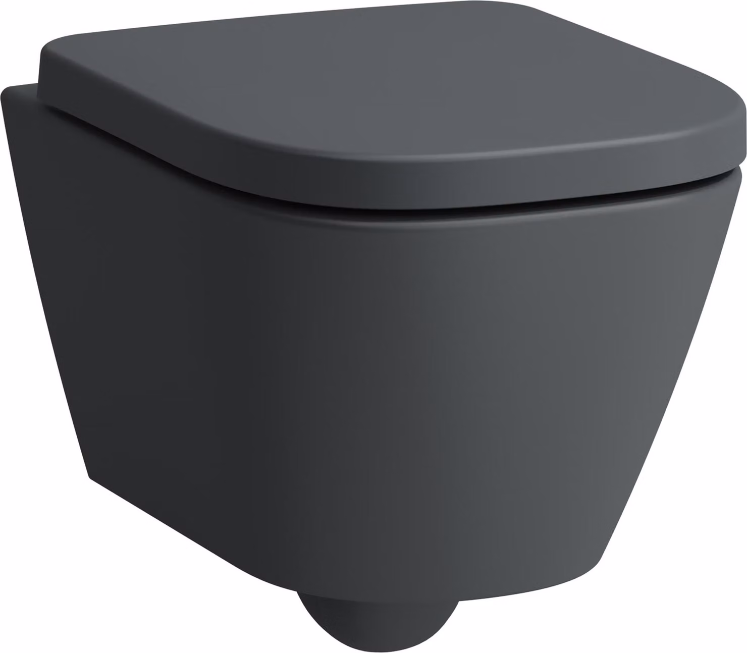 LAUFEN MEDA WC suspendu Advanced compact, sans rebord, Silent Flush, 360x490mm, fixation cachée chasse deau basse, H8201137580001, H8201137580001