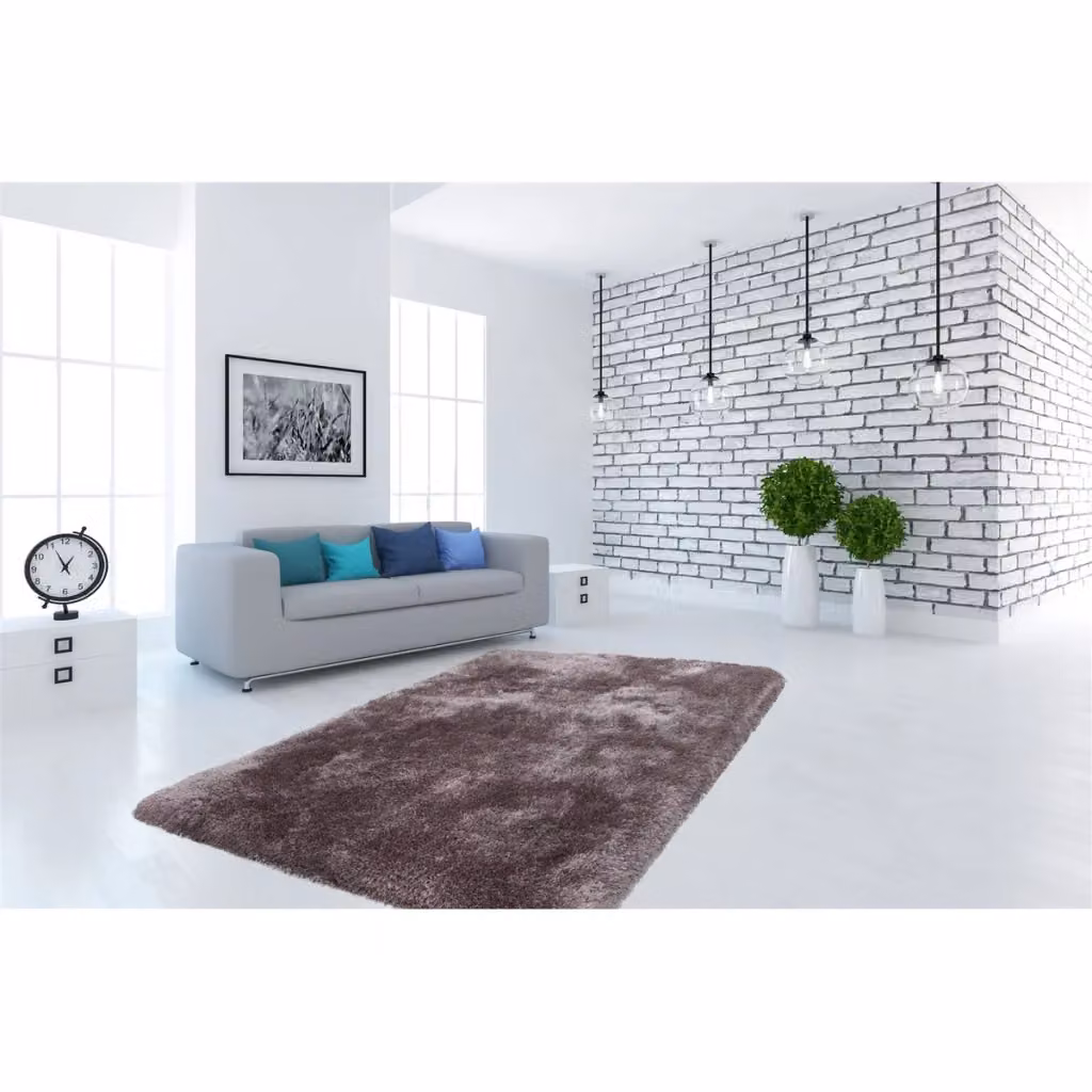 Tappeto a pelo lungo Cosy 100 KENDRA HOME argento, L: 120 cm x P: 170 cm – 2