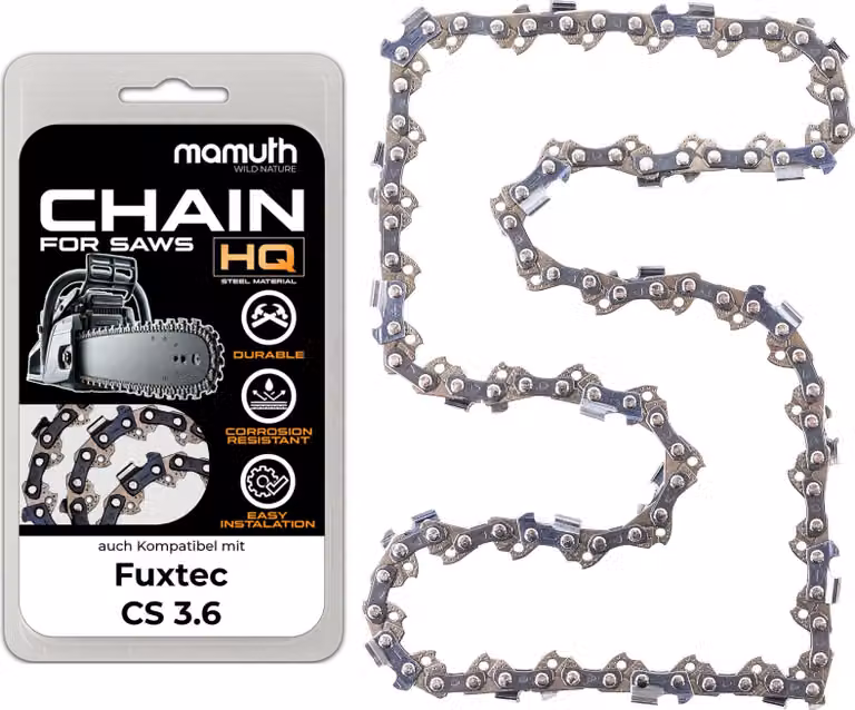 Catena per sega 45cm 1,3mm 3/8" 62TG per Fuxtec CS 3.6