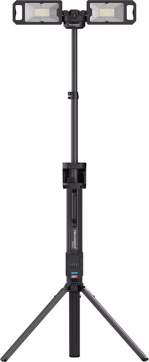 Proiettore da cantiere a batteria Scangrip TOWER 5 CONNECT 2500/5000 lumen senza batteria | 03.6105C