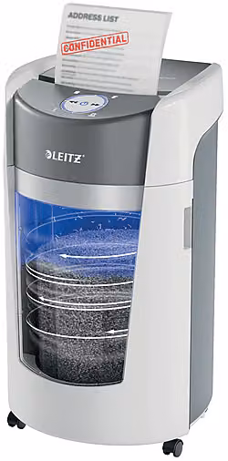Distruggidocumenti Leitz IQ OptiMax Office Bianco