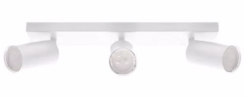 Plafoniera Applique GU10 MANAM 3L BIANCO IDEUS 7611