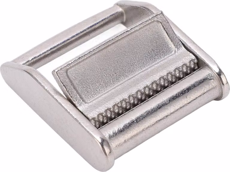 CAM - fibbia a fibbia in acciaio inox 316 Chiusura a pressione per fettuccia da 38 mm