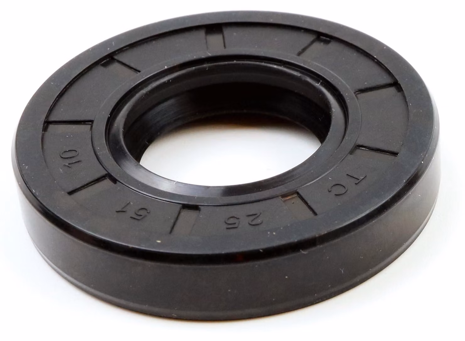 Guarnizione radiale per albero, dimensioni 25x51x10 mm, materiale NBR70, conforme alla norma DIN 3760