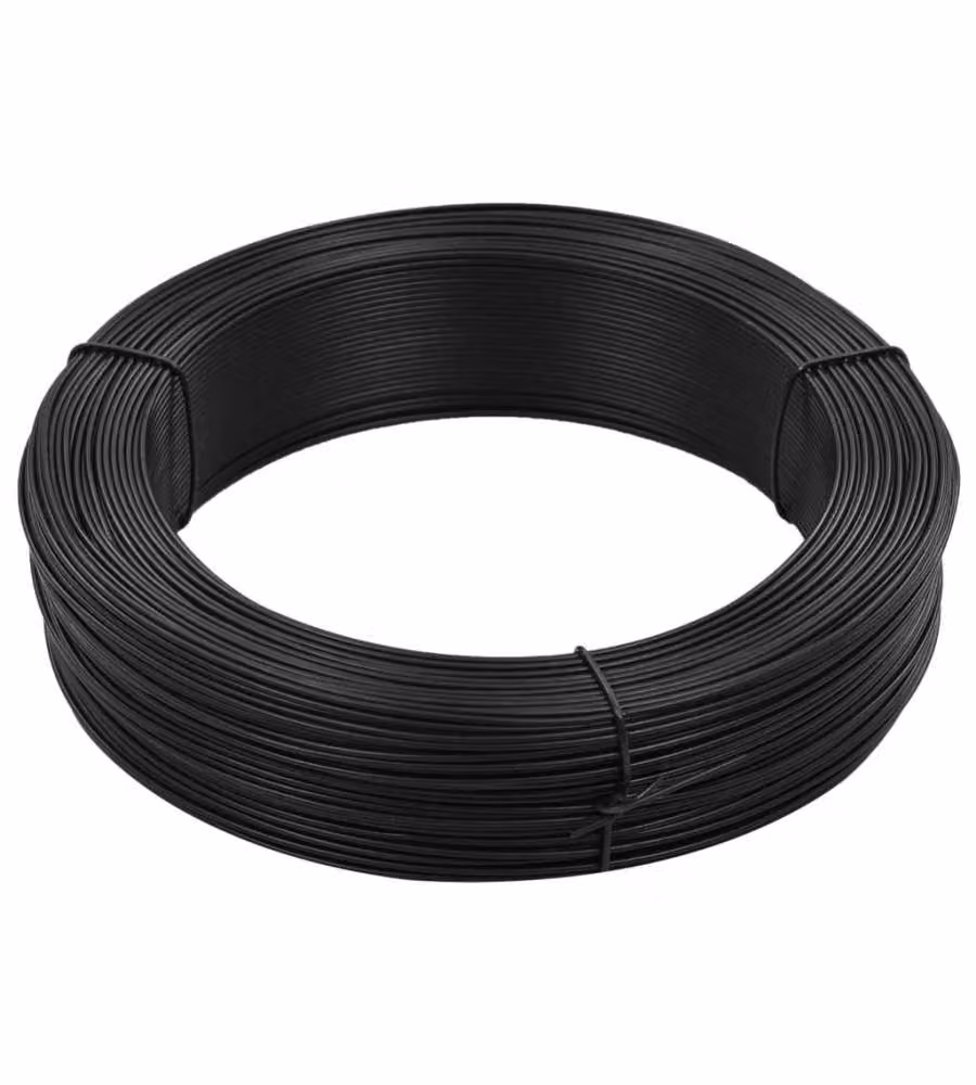 vidaXL Filo per Recinzioni Palisade in Acciaio Zincato Rivestito in PVC, Colore Antracite, 3,8 mm – 2