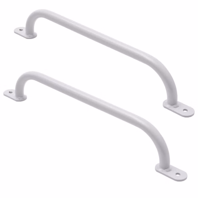 TRIBECCO prese per arrampicata per parchi giochi, strutture per arrampicata, letti alti e pareti da arrampicata indoor (550 mm grigio, 2 pezzi)