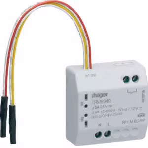 Attuatore di commutazione radio 1-gang binario 2-gang 230V4A - Attuatore di commutazione KNX 1-gang TRM694G
