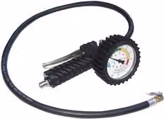 Pistola per gonfiaggio con compressore e manometro Pg Pro ASTUROMEC 50182 colore nero
