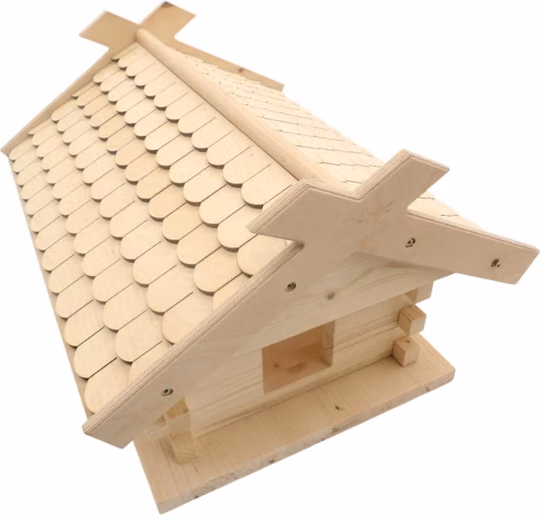 75 scandole in legno a coda di castoro, larghezza 41 mm x lunghezza 50 mm x spessore 4 mm