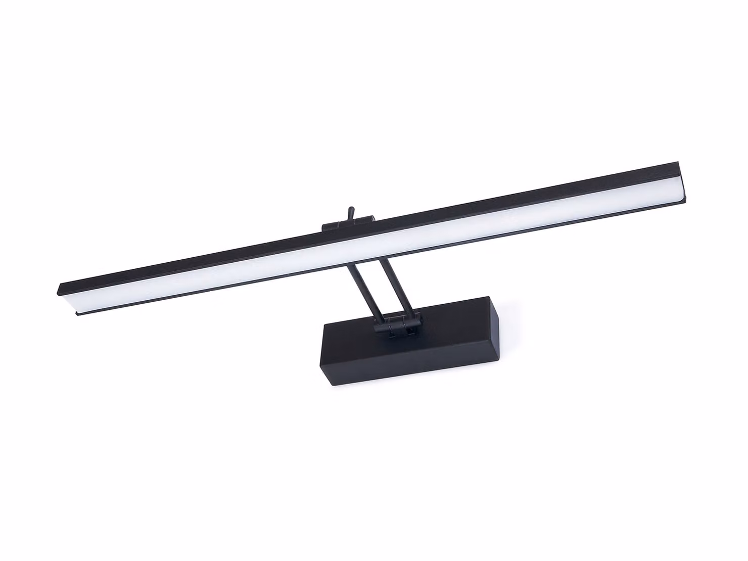 Koloreno Applique LED 12W, bianco neutro (4500K), 490x180mm, nero