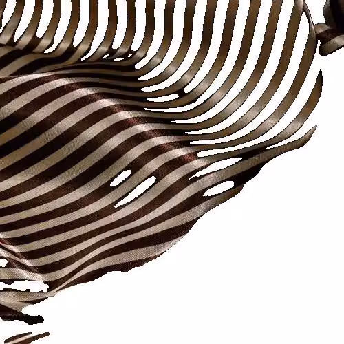 Tessuto per cucito, motivo a righe, resistente allo strappo, 3 caffè, 270X150cm-a