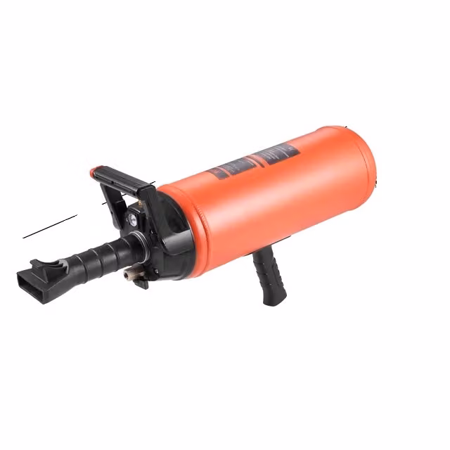 Sede per talloni di pneumatici, capacità 8L/9L, design a bazooka manuale, 9 L