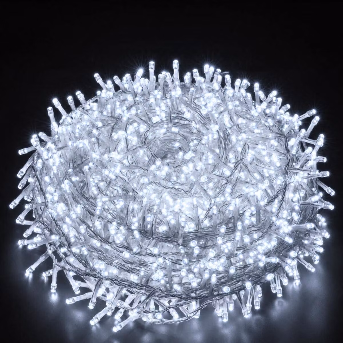 100 metri, 800 LED, 8 modalità di illuminazione, catena luminosa LED, decorazioni natalizie, catene luminose per interni, Natale, Halloween, feste, giardino, decorazioni, colore bianco