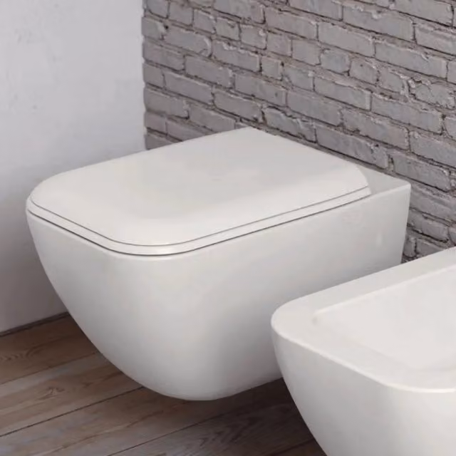 Bidet a Terra Ceramica Cielo "Shui Comfort" Bianco Lucido