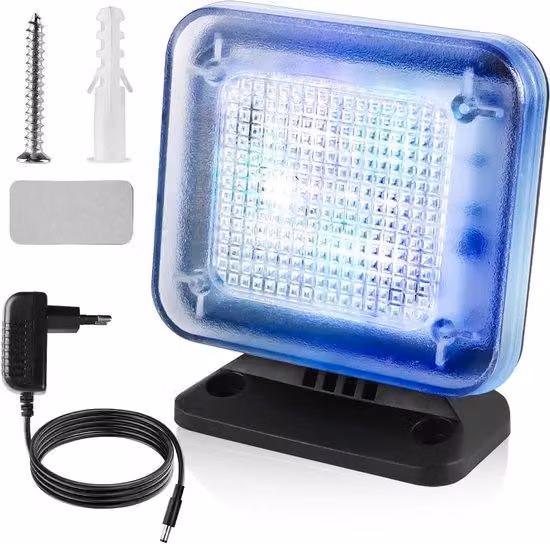 Scatola con effetti luminosi a LED - 12 LED con cambio di colore - Nero