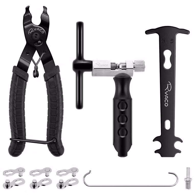 Set di attrezzi per la catena della bicicletta - Kit professionale per la riparazione