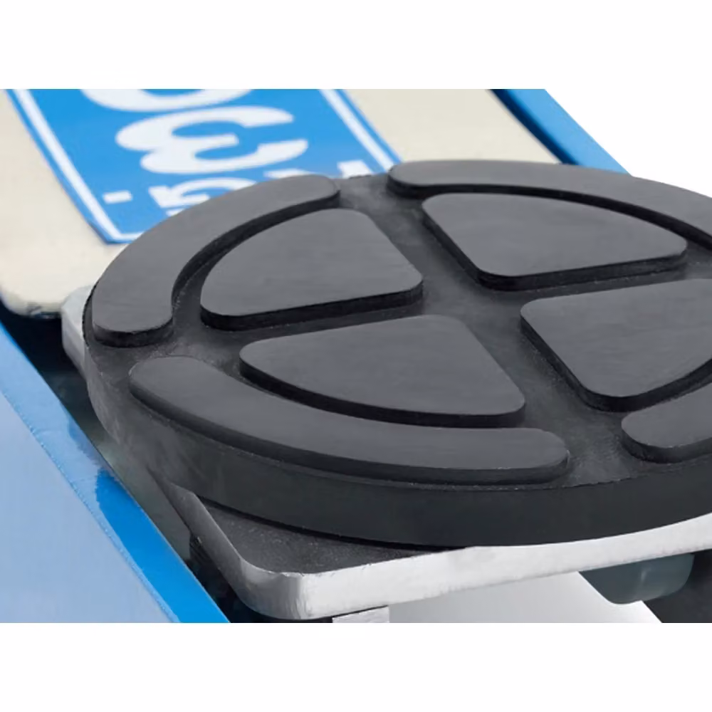 Carrello sollevatore idraulico OMCN per auto da 3 tonnellate, colore blu, altezza: 50,5 cm – 2
