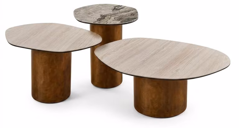 Tavoli da pranzo in Vetroceramica, vetro, metallo. Comfort, design moderno, ultime tendenze