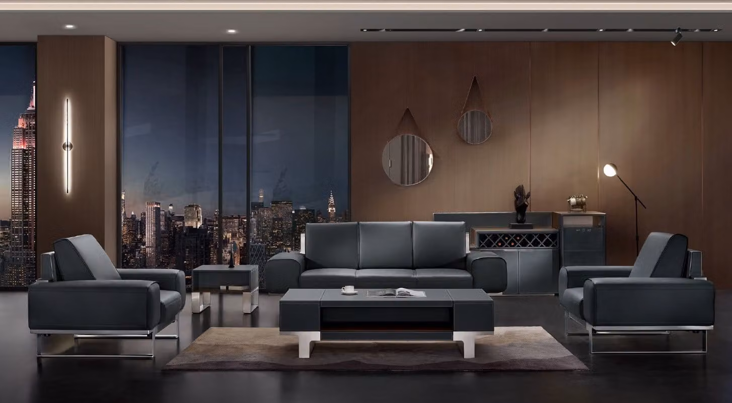 Wohnzimmer Möbel Sofagarnitur Design Couch moderne sofa garnitur gruppe Set
