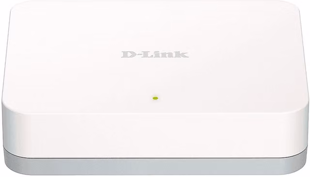 Switch D-Link DGS-1005D con 5 porte Gigabit Ethernet LAN, Bianco