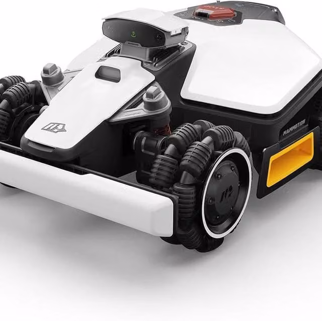 Robot tagliaerba MAMMOTION Luba Mini AWD 1500 senza filo perimetrale colore bianco