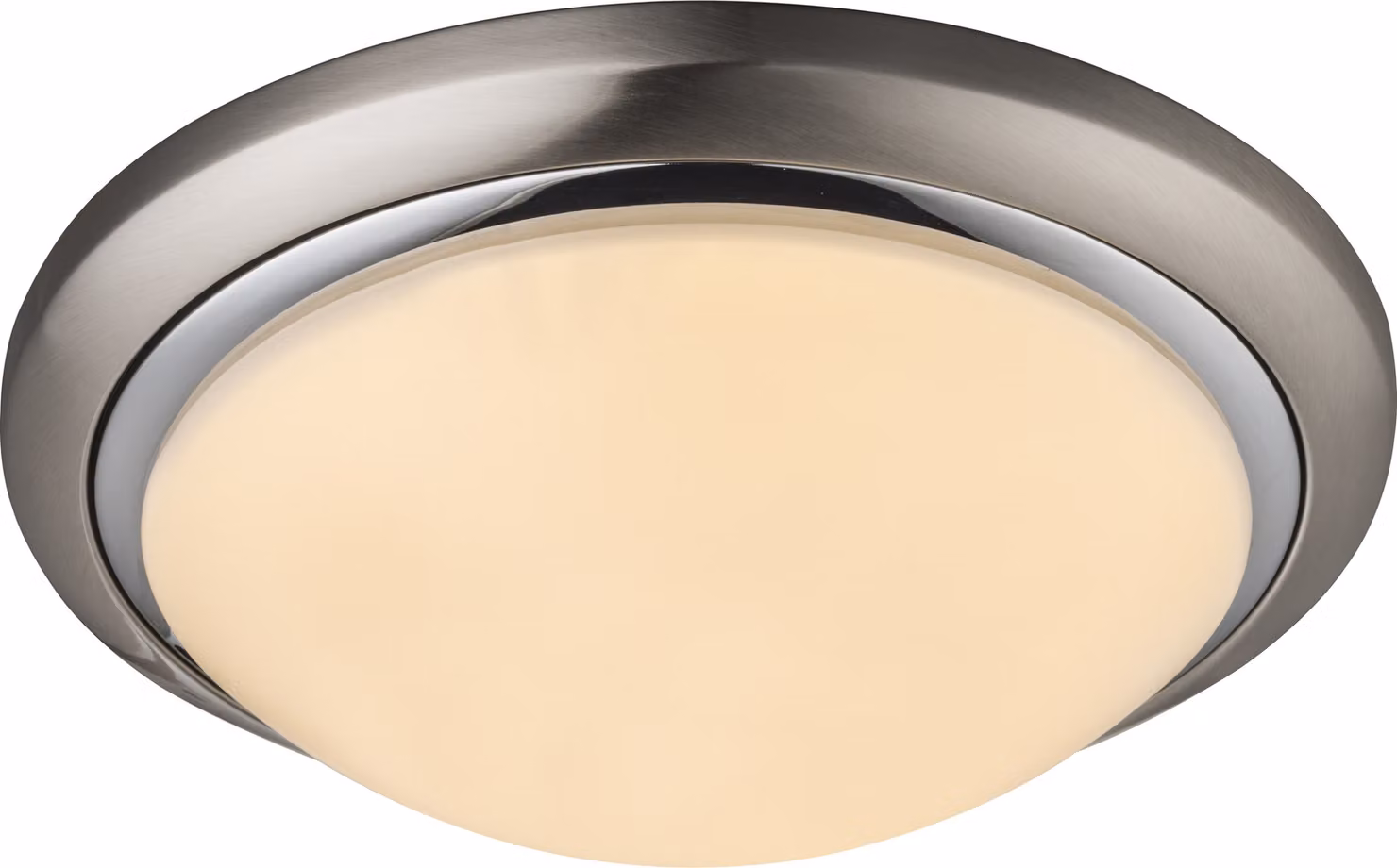 Lampada a sospensione Globo Ina, finitura cromo nichel opaco, 1 LED; codice prodotto: 41739-24