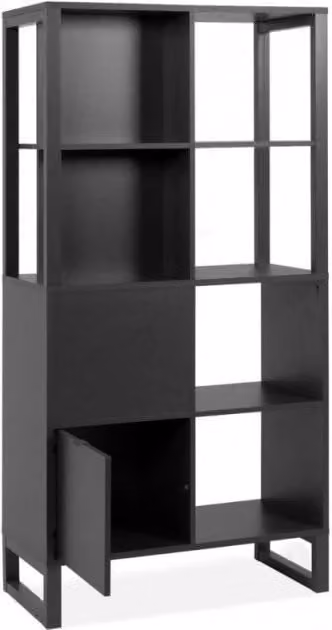 Credenza a giorno Sumatra20A antracite bifacciale