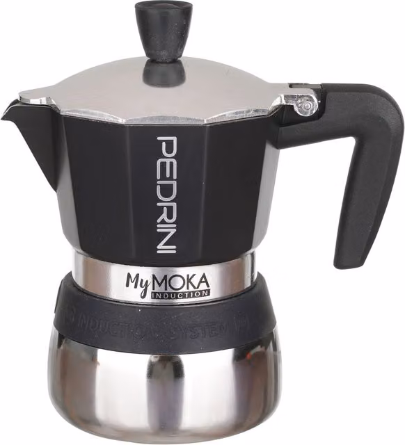 Caffettiera per induzione My Moka Pedrini, 3 tazze