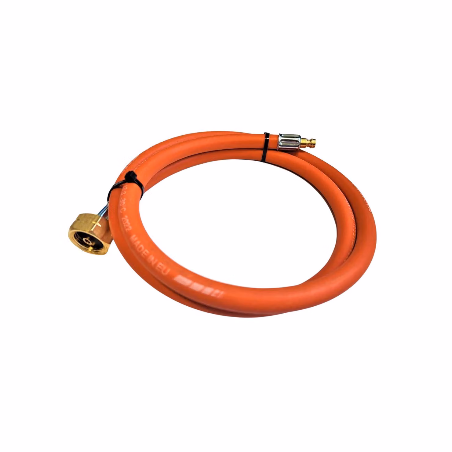 Zatechs tubo gas propano butano 3m 20 bar Ø6,3mm DN 5 Tipo 21 - 21,8" pollici connettore rapido sinistro LKS tubo gas per il collegamento della bombola del gas