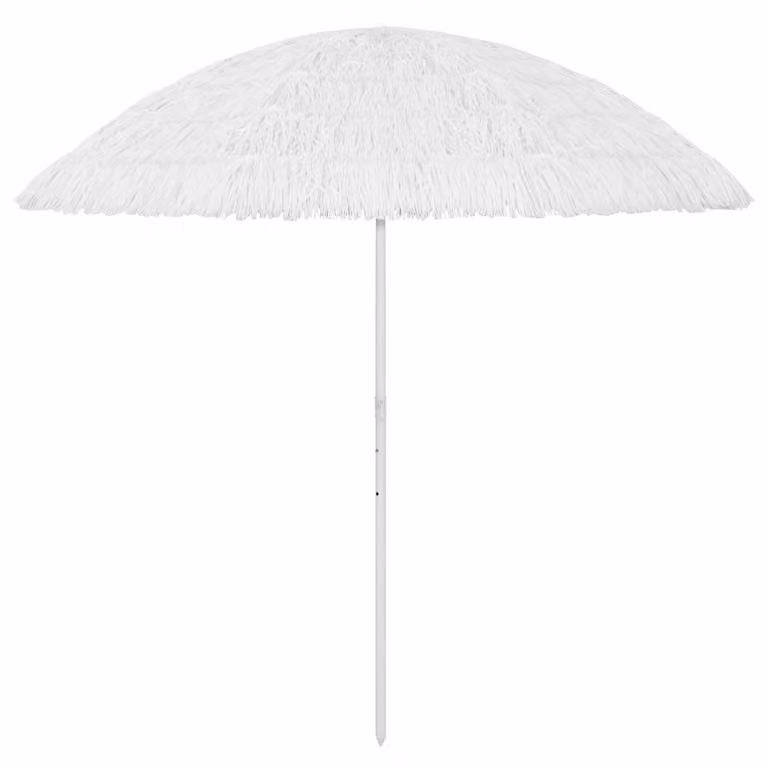 Ombrellone Living Store Hawaii, colore bianco, diametro 300 cm