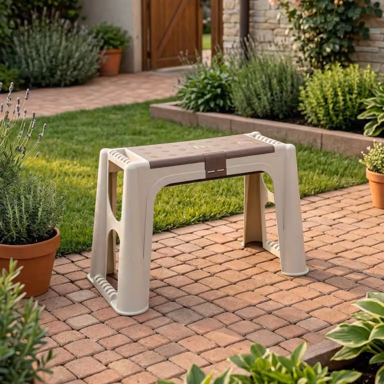 Dmora Panchina da Esterno Barry 29x58x37h cm Beige, un Posto Panca con Contenitore Italy