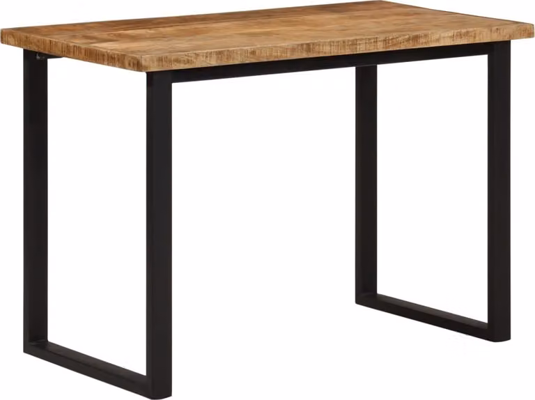 Tavolo da pranzo 110x55x75 cm in legno massiccio di mango