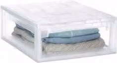 Contenitore XL Drawer Terry Trasparente da 22 Lt