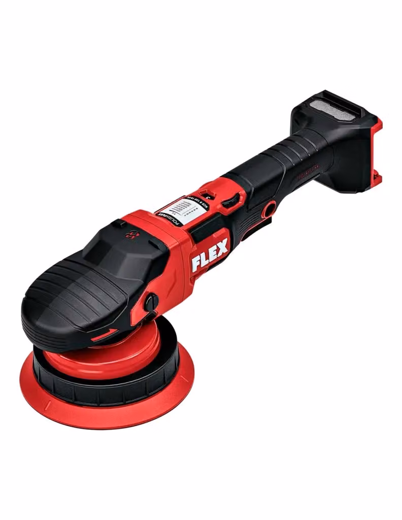 Lucidatrice eccentrica FLEX XCE 8 150 18-EC Set rossa con 2 batterie da 5,0 Ah e caricabatterie CA 12/18V – 2