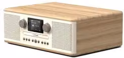 Radio Pure Classic C-D6 Hi-Fi Compatta con Bluetooth, USB e Jack 3.5 mm, Bianco Cotone e Rovere – 2