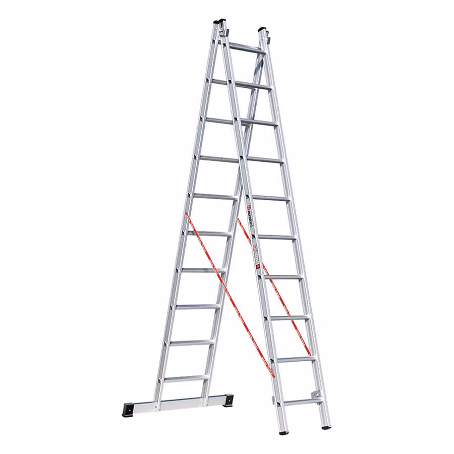 Euroline Premium 306 Scala multiuso con 2x10 pioli